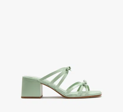 KATE SPADE CAROLINA PATENT BLOCK HEEL SANDALS