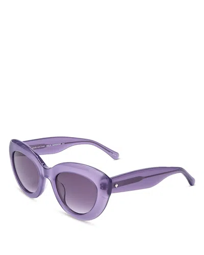 KATE SPADE KATE SPADE NEW YORK CAPRI CAT EYE SUNGLASSES, 50MM