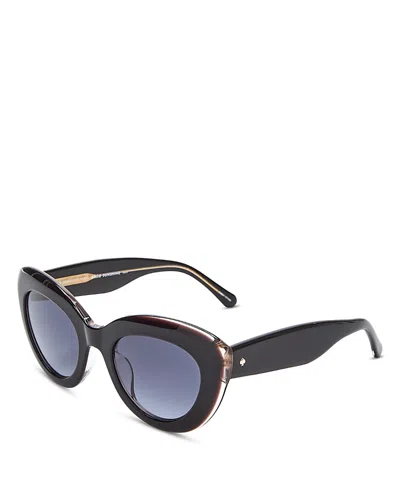 KATE SPADE KATE SPADE NEW YORK CAPRI CAT EYE SUNGLASSES, 50MM