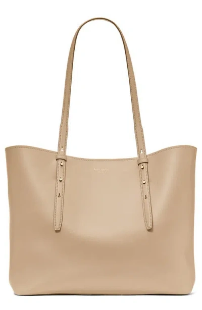 KATE SPADE KATE SPADE NEW YORK DO IT ALL FINE GRAIN LEATHER TOTE