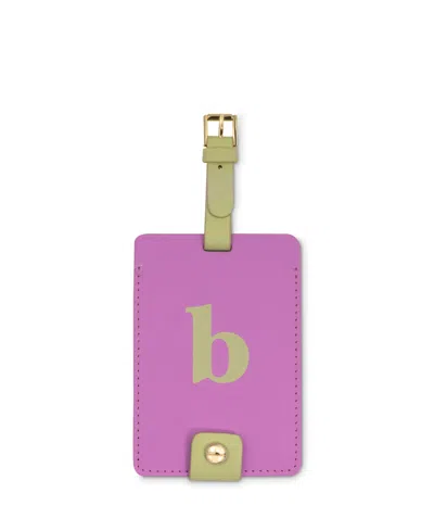 KATE SPADE NEW YORK JUST MINE INITIAL LUGGAGE TAG, B