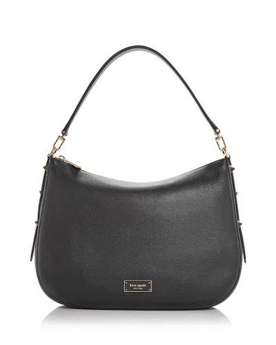 KATE SPADE KATE SPADE NEW YORK LIV LARGE HOBO LEATHER SHOULDER BAG