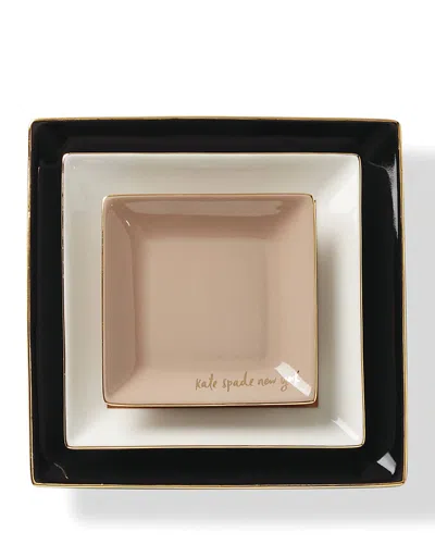 KATE SPADE KATE SPADE NEW YORK MAKE IT POP 3 PIECE TRAY SET