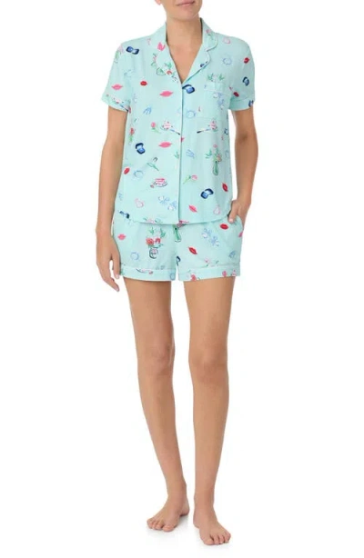 KATE SPADE KATE SPADE NEW YORK PRINT SHORT PAJAMAS
