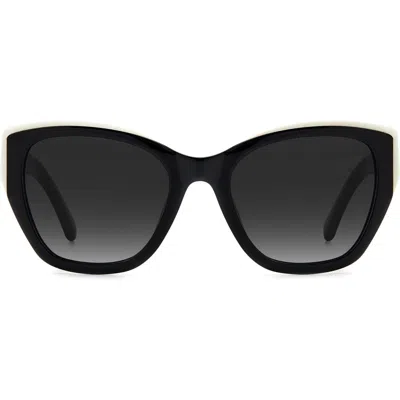 KATE SPADE KATE SPADE NEW YORK YOLANDA 51MM POLARIZED GRADIENT CAT EYE SUNGLASSES