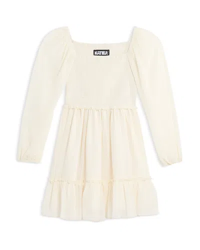 KATIEJNYC KATIEJNYC GIRLS' MOLLY LONG SLEEVE DRESS - BIG KID