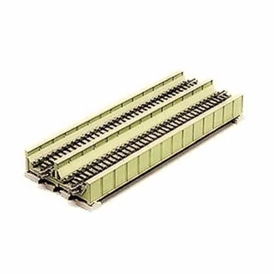 KATO DOUBLE TRACK PLATE GIRDER BRIDGE, GREEN