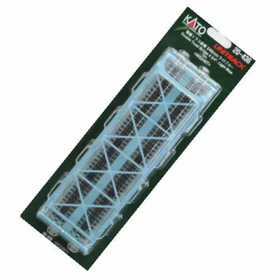 KATO DOUBLE TRACK TRUSS BRIDGE, LIGHT BLUE