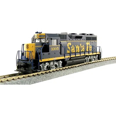 KATO HO SCALE EMD GP35 PHASE 1A TRAIN WITH DB SANTA FE ATSF DC LED