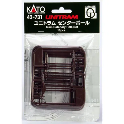 KATO N CATENARY POLE SET