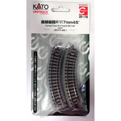 KATO R117 COMPACT CURVE TRACK - 4 PIECE