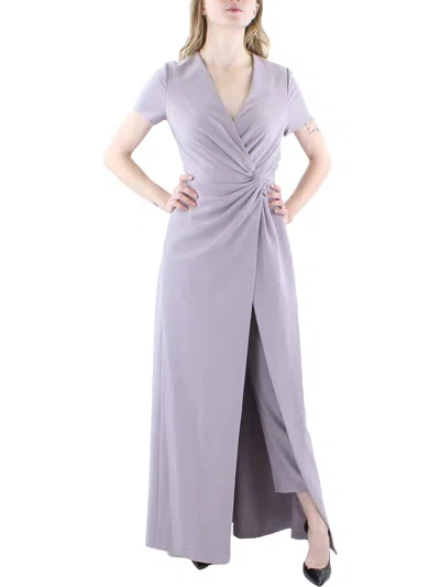 KAY UNGER WOMENS GATHERED WALK-THRU JUMPSUIT