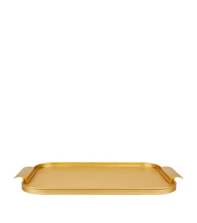 KAYMET RIBBED SERVING TRAY