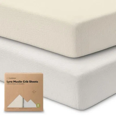 KEABABIES KEABABIES 2-PACK LYRA MUSLIN CRIB SHEETS