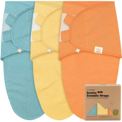 KEABABIES KEABABIES 3-PACK SOOTHE (WREN) SWADDLE WRAPS