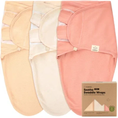 KEABABIES KEABABIES 3-PACK SOOTHE (WREN) SWADDLE WRAPS