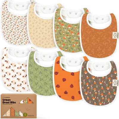 KEABABIES KEABABIES 8-PACK BABY DROOL BIBS