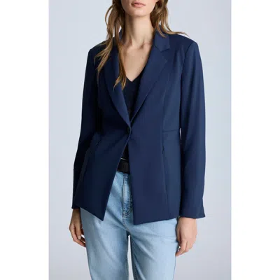 KENNETH COLE KENNETH COLE ATHLETIC STRETCH ONE-BUTTON BLAZER