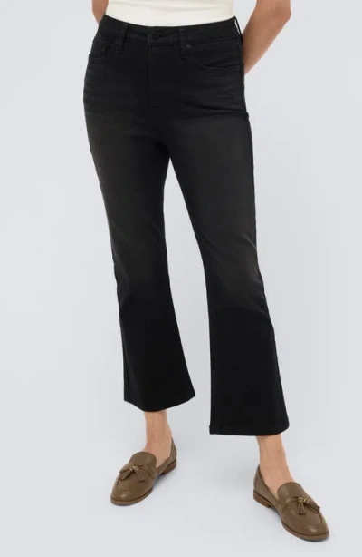 KENNETH COLE KENNETH COLE HIGH WAIST CROP KICK FLARE JEANS