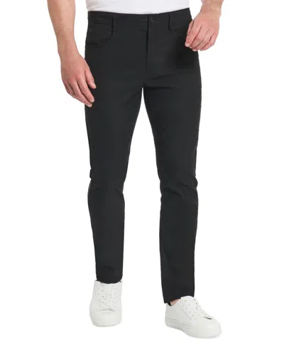 KENNETH COLE KENNTH COLE MEN'S SLIM-TAPERED FIT STRETCH TECH PANTS