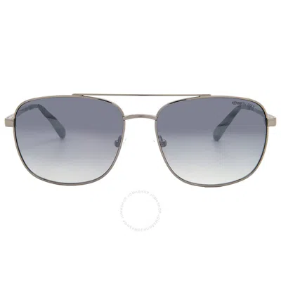 KENNETH COLE NEW YORK KENNETH COLE NEW YORK SMOKE GRADIENT SQUARE MEN'S SUNGLASSES KC00035 06B 59