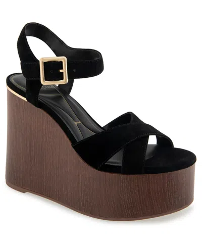 KENNETH COLE NEW YORK WOMEN'S TAELYN PLATFORM WEDGE SANDALS