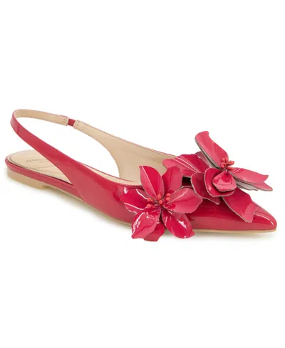 KENNETH COLE NEW YORK WOMEN'S TAYLA POINTED TOE SLINGBACK FLATS
