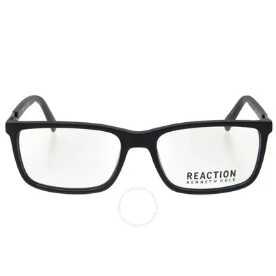 KENNETH COLE REACTION KENNETH COLE REACTION DEMO RECTANGULAR MEN'S EYEGLASSES KC0967 002 56