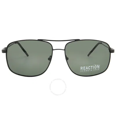 KENNETH COLE REACTION KENNETH COLE REACTION GREEN NAVIGATOR MEN'S SUNGLASSES KC2969 02N 59