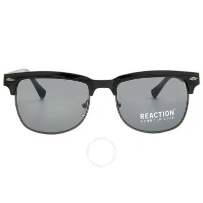 KENNETH COLE REACTION KENNETH COLE REACTION SMOKE SQUARE MEN'S SUNGLASSES KC2972 01A 53