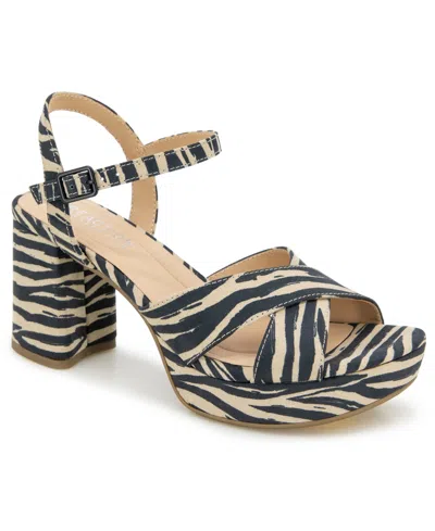 KENNETH COLE REACTION WOMEN'S REEVA PLATFORM HEELED DRESS SANDALS
