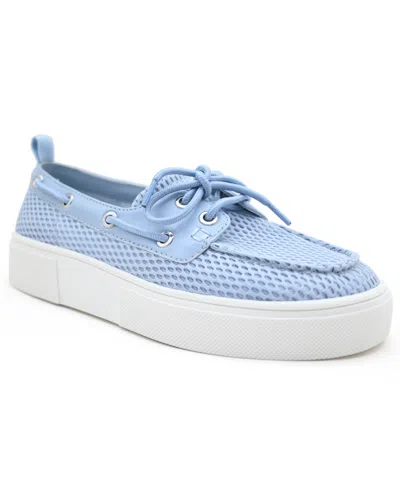 KENNETH COLE REACTION WOMEN'S ZELDA ALMOND TOE BOAT SHOES