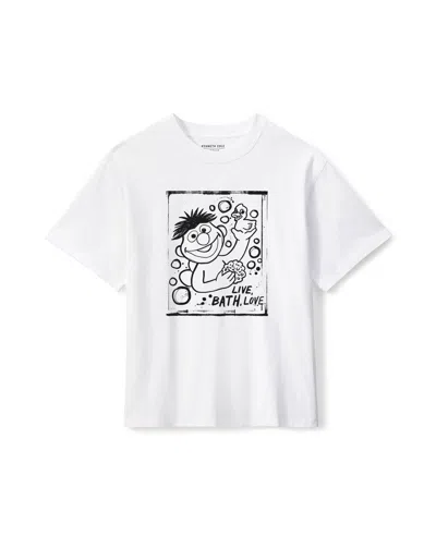 KENNETH COLE SESAME STREET ADULT ERNIE LIVE BATH LOVE T-SHIRT