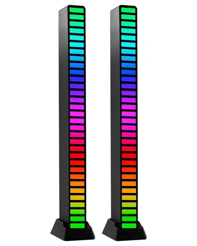 KENRO KENRO PACK OF 2 SOUND ACTIVATED MULTI-COLOR LIGHT BARS