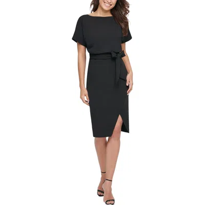 KENSIE WOMENS ROUNDNECK KNEE-LENGTH COCKTAIL AND PARTY DRESS