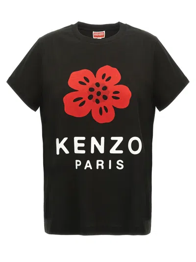 KENZO BLACK BOKE PLACED T-SHIRT