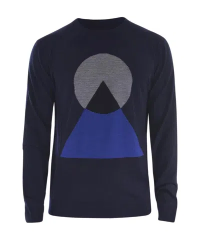 KENZO GEOMETRICAL PATTERN SWEATER