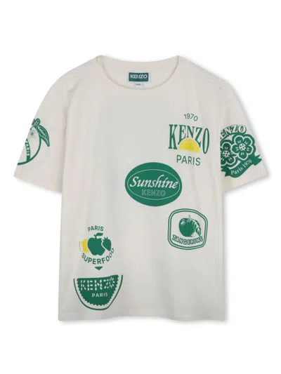 KENZO GRAPHIC-PRINT T-SHIRT