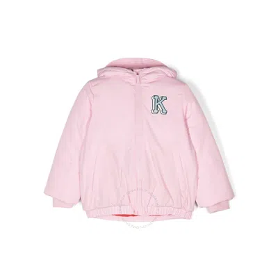 KENZO KENZO ILLUSTRATION-PRINT PADDED HOODED JACKET