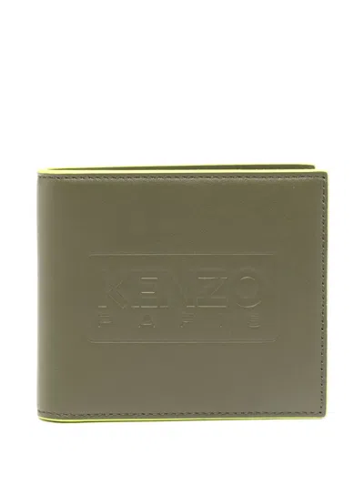 KENZO LOGO-EMBOSSED WALLET