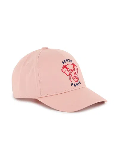 KENZO LOGO-EMBROIDERED COTTON CAP