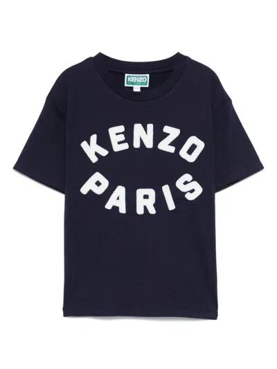 KENZO LOGO-PATCH T-SHIRT