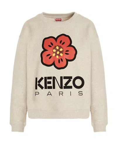 KENZO KENZO LOGO PRINTED CREWNECK SWEATSHIRT