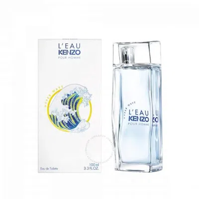 KENZO KENZO MEN'S L'EAU HYPER WAVE EDT SPRAY 3.4 OZ FRAGRANCES 3274872407268