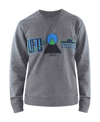 KENZO PRINTED PATTERN SWEATER