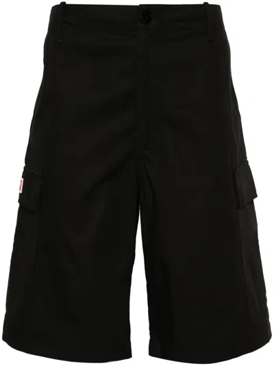 KENZO RIPSTOP COTTON CARGO SHORTS