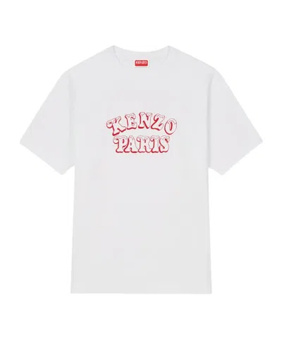 KENZO 'KENZO VERDY MARKET' COMPRESSED T-SHIRT IN COTTON