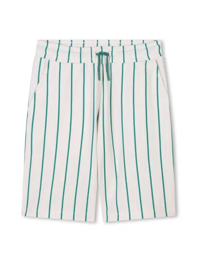 KENZO STRIPED BERMUDA SHORTS