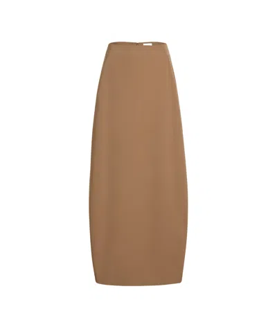 KHAITE BACK SLIT SKIRT