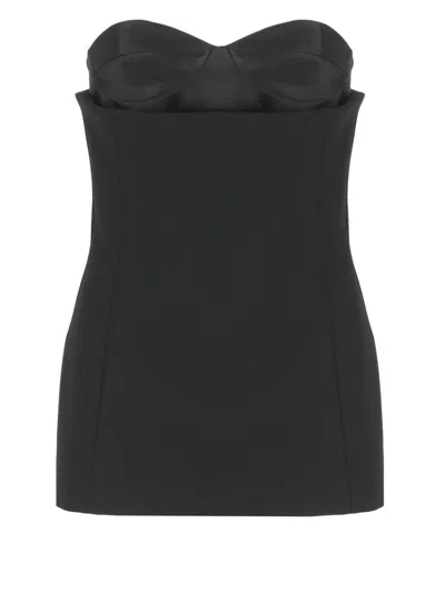 KHAITE BLACK AYLA TOP